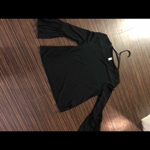 BP Black bell sleeve top